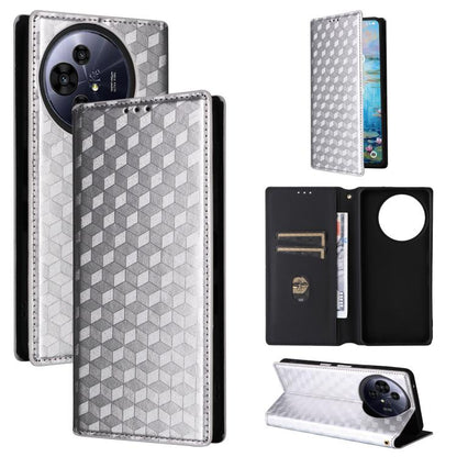 Cubic Grid Texture Flip Leather Phone Case, For TCL K70 NxtPaper 5G, For TCL K70 5G, For TCL K70 SE 4G, For TCL K70 Power / K70 4G, For TCL NxtPaper 70 Pro 5G, For TCL K32 5G / K33 5G, For TCL NxtPaper 60 Ultra 5G, For TCL 60 SE NxtPaper 5G            ...