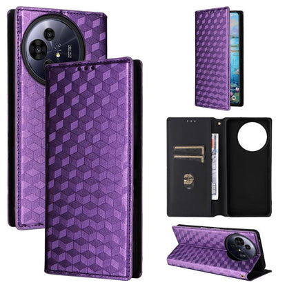 Cubic Grid Texture Flip Leather Phone Case, For TCL K70 NxtPaper 5G, For TCL K70 5G, For TCL K70 SE 4G, For TCL K70 Power / K70 4G, For TCL NxtPaper 70 Pro 5G, For TCL K32 5G / K33 5G, For TCL NxtPaper 60 Ultra 5G, For TCL 60 SE NxtPaper 5G            ...