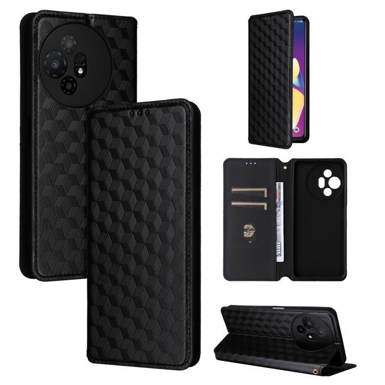 Cubic Grid Texture Flip Leather Phone Case, For TCL K70 NxtPaper 5G, For TCL K70 5G, For TCL K70 SE 4G, For TCL K70 Power / K70 4G, For TCL NxtPaper 70 Pro 5G, For TCL K32 5G / K33 5G, For TCL NxtPaper 60 Ultra 5G, For TCL 60 SE NxtPaper 5G            ...