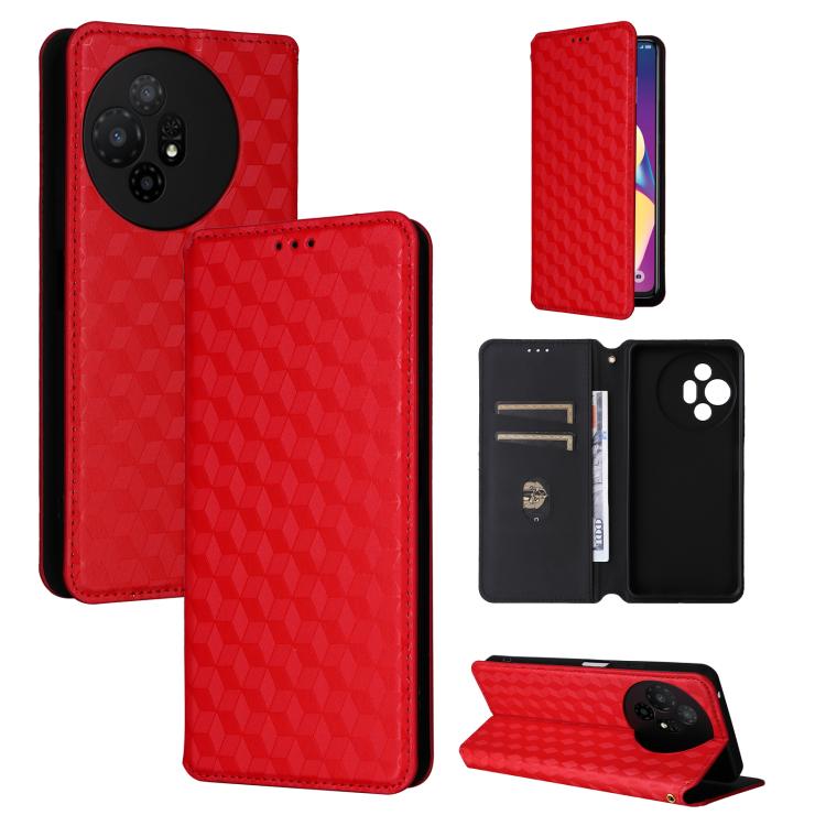 Cubic Grid Texture Flip Leather Phone Case, For TCL K70 NxtPaper 5G, For TCL K70 5G, For TCL K70 SE 4G, For TCL K70 Power / K70 4G, For TCL NxtPaper 70 Pro 5G, For TCL K32 5G / K33 5G, For TCL NxtPaper 60 Ultra 5G, For TCL 60 SE NxtPaper 5G            ...