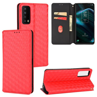 Cubic Grid Texture Flip Leather Phone Case, For TCL 30E / 30 SE / 305 / 306, For TCL Stylus 5G, For TCL 303, For TCL 20 R 5G / 20 AX 5G / Bremen 5G, For TCL 30 4G / 5G / TCL 30+ 5G, For TCL 30 XE 5G / TCL 30 V 5G, For TCL 20E / TCL 20Y, For TCL 20B 615...