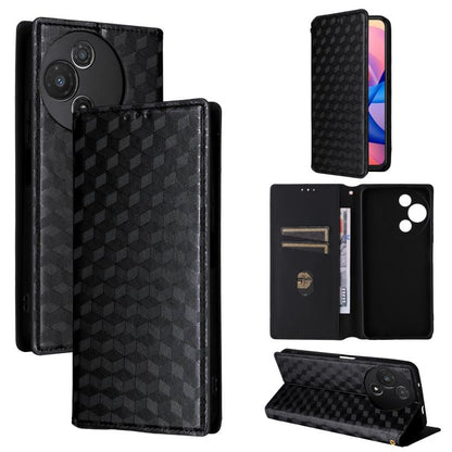 Cubic Grid Texture Flip Leather Phone Case, For TCL K70 NxtPaper 5G, For TCL K70 5G, For TCL K70 SE 4G, For TCL K70 Power / K70 4G, For TCL NxtPaper 70 Pro 5G, For TCL K32 5G / K33 5G, For TCL NxtPaper 60 Ultra 5G, For TCL 60 SE NxtPaper 5G            ...