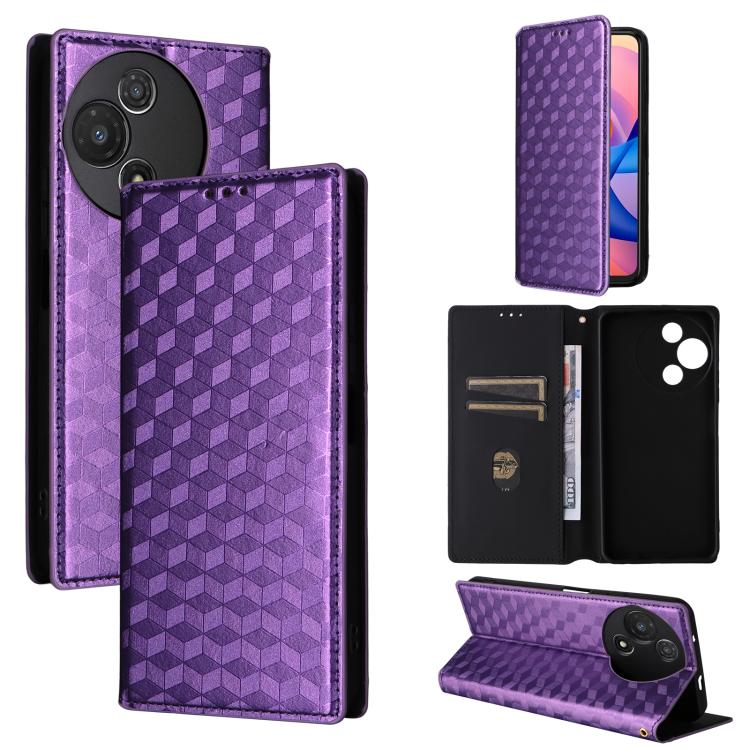Cubic Grid Texture Flip Leather Phone Case, For TCL K70 NxtPaper 5G, For TCL K70 5G, For TCL K70 SE 4G, For TCL K70 Power / K70 4G, For TCL NxtPaper 70 Pro 5G, For TCL K32 5G / K33 5G, For TCL NxtPaper 60 Ultra 5G, For TCL 60 SE NxtPaper 5G            ...