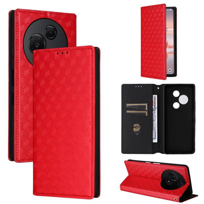 Cubic Grid Texture Flip Leather Phone Case, For TCL K70 NxtPaper 5G, For TCL K70 5G, For TCL K70 SE 4G, For TCL K70 Power / K70 4G, For TCL NxtPaper 70 Pro 5G, For TCL K32 5G / K33 5G, For TCL NxtPaper 60 Ultra 5G, For TCL 60 SE NxtPaper 5G            ...