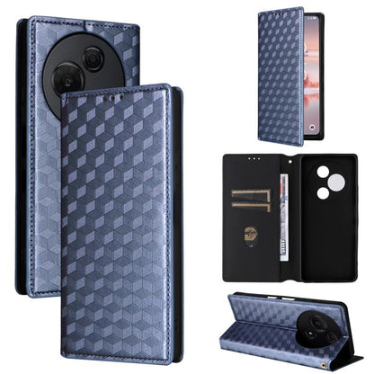 Cubic Grid Texture Flip Leather Phone Case, For TCL K70 NxtPaper 5G, For TCL K70 5G, For TCL K70 SE 4G, For TCL K70 Power / K70 4G, For TCL NxtPaper 70 Pro 5G, For TCL K32 5G / K33 5G, For TCL NxtPaper 60 Ultra 5G, For TCL 60 SE NxtPaper 5G            ...
