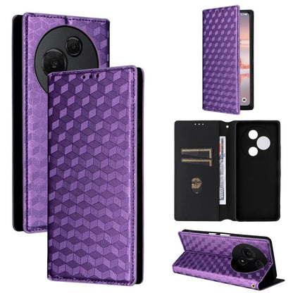 Cubic Grid Texture Flip Leather Phone Case, For TCL K70 NxtPaper 5G, For TCL K70 5G, For TCL K70 SE 4G, For TCL K70 Power / K70 4G, For TCL NxtPaper 70 Pro 5G, For TCL K32 5G / K33 5G, For TCL NxtPaper 60 Ultra 5G, For TCL 60 SE NxtPaper 5G            ...