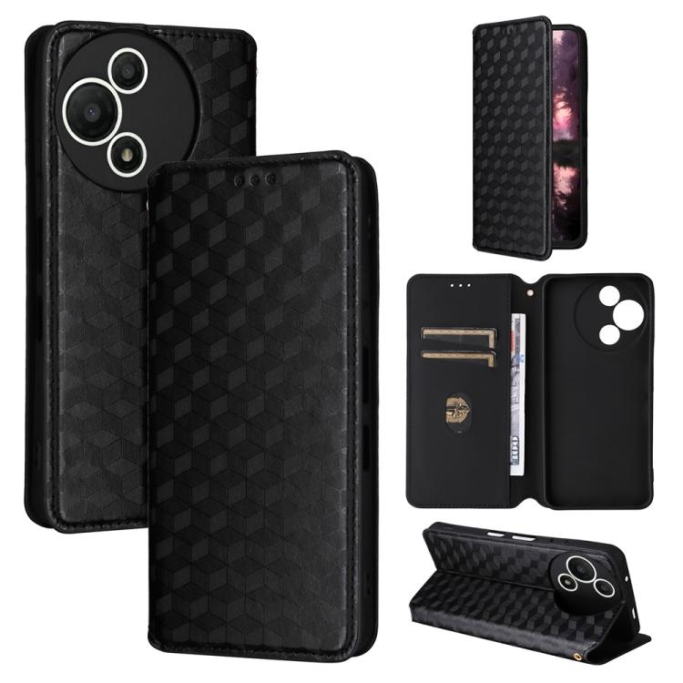 Cubic Grid Texture Flip Leather Phone Case, For TCL K70 NxtPaper 5G, For TCL K70 5G, For TCL K70 SE 4G, For TCL K70 Power / K70 4G, For TCL NxtPaper 70 Pro 5G, For TCL K32 5G / K33 5G, For TCL NxtPaper 60 Ultra 5G, For TCL 60 SE NxtPaper 5G            ...