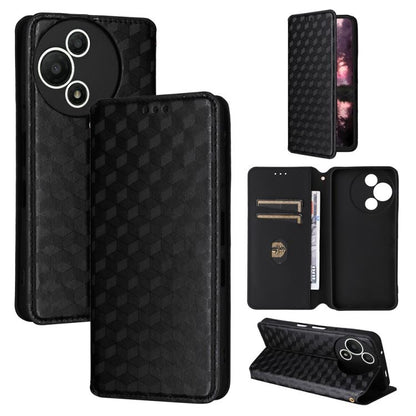 Cubic Grid Texture Flip Leather Phone Case, For TCL K70 NxtPaper 5G, For TCL K70 5G, For TCL K70 SE 4G, For TCL K70 Power / K70 4G, For TCL NxtPaper 70 Pro 5G, For TCL K32 5G / K33 5G, For TCL NxtPaper 60 Ultra 5G, For TCL 60 SE NxtPaper 5G            ...