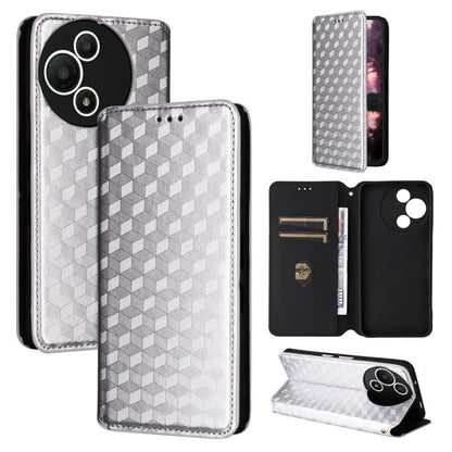 Cubic Grid Texture Flip Leather Phone Case, For TCL K70 NxtPaper 5G, For TCL K70 5G, For TCL K70 SE 4G, For TCL K70 Power / K70 4G, For TCL NxtPaper 70 Pro 5G, For TCL K32 5G / K33 5G, For TCL NxtPaper 60 Ultra 5G, For TCL 60 SE NxtPaper 5G            ...