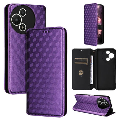 Cubic Grid Texture Flip Leather Phone Case, For TCL K70 NxtPaper 5G, For TCL K70 5G, For TCL K70 SE 4G, For TCL K70 Power / K70 4G, For TCL NxtPaper 70 Pro 5G, For TCL K32 5G / K33 5G, For TCL NxtPaper 60 Ultra 5G, For TCL 60 SE NxtPaper 5G            ...