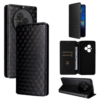 Cubic Grid Texture Flip Leather Phone Case, For TCL K70 NxtPaper 5G, For TCL K70 5G, For TCL K70 SE 4G, For TCL K70 Power / K70 4G, For TCL NxtPaper 70 Pro 5G, For TCL K32 5G / K33 5G, For TCL NxtPaper 60 Ultra 5G, For TCL 60 SE NxtPaper 5G            ...