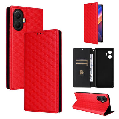 Cubic Grid Texture Flip Leather Phone Case, For TCL K70 NxtPaper 5G, For TCL K70 5G, For TCL K70 SE 4G, For TCL K70 Power / K70 4G, For TCL NxtPaper 70 Pro 5G, For TCL K32 5G / K33 5G, For TCL NxtPaper 60 Ultra 5G, For TCL 60 SE NxtPaper 5G            ...
