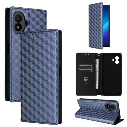 Cubic Grid Texture Flip Leather Phone Case, For TCL K70 NxtPaper 5G, For TCL K70 5G, For TCL K70 SE 4G, For TCL K70 Power / K70 4G, For TCL NxtPaper 70 Pro 5G, For TCL K32 5G / K33 5G, For TCL NxtPaper 60 Ultra 5G, For TCL 60 SE NxtPaper 5G            ...