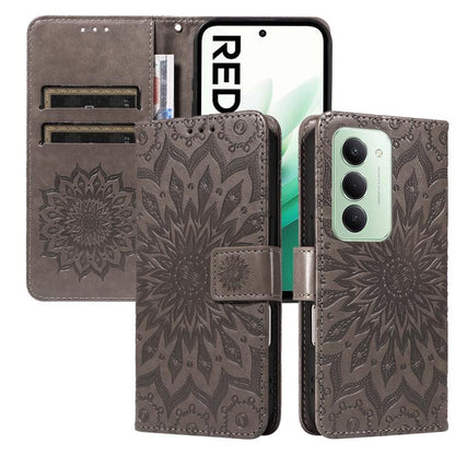 Embossed Sunflower Pattern Flip Leather Phone Case, For Redmi 17C/14C 4G/A4 5G/Poco C75 5G, For Redmi K90 Pro Max/Poco F8 Ultra, For Redmi K90 / Poco F8 Pro, For Redmi 15C 5G/4G EU 173mm/Poco C85 5G, For Redmi 15 5G Global / 15 4G SEA 169.5mm          ...