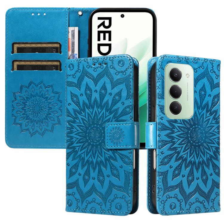 Embossed Sunflower Pattern Flip Leather Phone Case, For Redmi 17C/14C 4G/A4 5G/Poco C75 5G, For Redmi K90 Pro Max/Poco F8 Ultra, For Redmi K90 / Poco F8 Pro, For Redmi 15C 5G/4G EU 173mm/Poco C85 5G, For Redmi 15 5G Global / 15 4G SEA 169.5mm          ...
