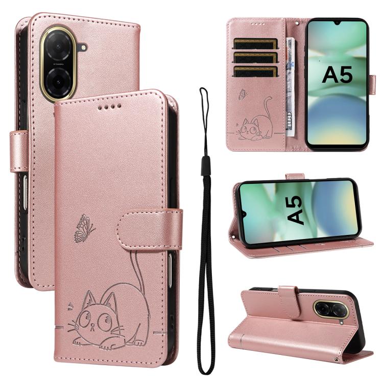 Adorable Cat Embossed Pattern Flip Leather Phone Case, For Redmi 17C/14C 4G/A4 5G/Poco C75 5G, For Redmi K90 Pro Max/Poco F8 Ultra, For Redmi K90/Poco F8 Pro, For Redmi 15C 5G/4G EU 173mm/Poco C85 5G, For Redmi 15 5G Global / 15 4G SEA 169.5mm         ...