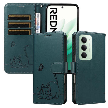 Adorable Cat Embossed Pattern Flip Leather Phone Case, For Redmi 17C/14C 4G/A4 5G/Poco C75 5G, For Redmi K90 Pro Max/Poco F8 Ultra, For Redmi K90/Poco F8 Pro, For Redmi 15C 5G/4G EU 173mm/Poco C85 5G, For Redmi 15 5G Global / 15 4G SEA 169.5mm         ...