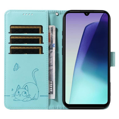Adorable Cat Embossed Pattern Flip Leather Phone Case, For Redmi 17C/14C 4G/A4 5G/Poco C75 5G, For Redmi K90 Pro Max/Poco F8 Ultra, For Redmi K90/Poco F8 Pro, For Redmi 15C 5G/4G EU 173mm/Poco C85 5G, For Redmi 15 5G Global / 15 4G SEA 169.5mm         ...