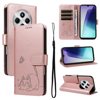 Adorable Cat Embossed Pattern Flip Leather Phone Case, For Redmi 17C/14C 4G/A4 5G/Poco C75 5G, For Redmi K90 Pro Max/Poco F8 Ultra, For Redmi K90/Poco F8 Pro, For Redmi 15C 5G/4G EU 173mm/Poco C85 5G, For Redmi 15 5G Global / 15 4G SEA 169.5mm         ...