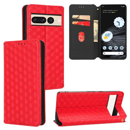 Cubic Grid Texture Flip Leather Phone Case, For Google Pixel 11 Pro XL, For Google Pixel 11 / Pixel 11 Pro, For Google Pixel 10a, For Google Pixel 10 Pro XL, For Google Pixel 10 / Pixel 10 Pro, For Google Pixel 9a, For Google Pixel 9 Pro XL            ...