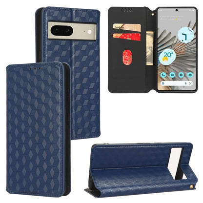 Cubic Grid Texture Flip Leather Phone Case, For Google Pixel 11 Pro XL, For Google Pixel 11 / Pixel 11 Pro, For Google Pixel 10a, For Google Pixel 10 Pro XL, For Google Pixel 10 / Pixel 10 Pro, For Google Pixel 9a, For Google Pixel 9 Pro XL            ...