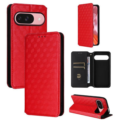 Cubic Grid Texture Flip Leather Phone Case, For Google Pixel 11 Pro XL, For Google Pixel 11 / Pixel 11 Pro, For Google Pixel 10a, For Google Pixel 10 Pro XL, For Google Pixel 10 / Pixel 10 Pro, For Google Pixel 9a, For Google Pixel 9 Pro XL            ...