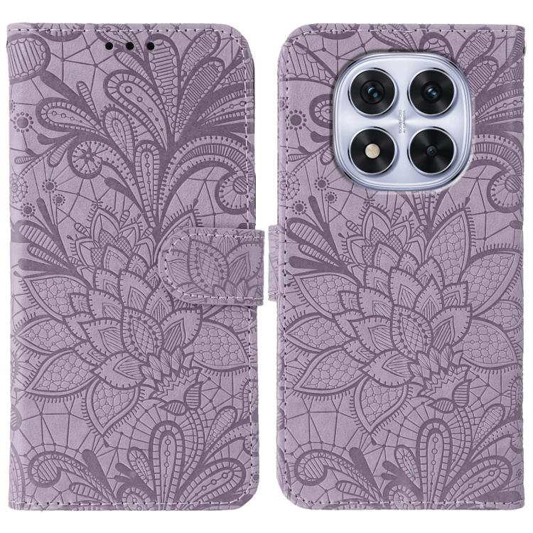 Lace Flower Embossing Flip Leather Phone Case, For Redmi 15C 5G / 4G EU 173mm, For Redmi 15 5G Global / 15 4G SEA, For Redmi 15 5G / 4G EU 171mm, For Redmi 15C 5G / 4G Global 171mm, For Redmi Turbo 4 Pro 5G / Poco F7, For Redmi A5 4G 173.3mm           ...