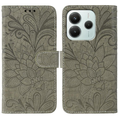 Lace Flower Embossing Flip Leather Phone Case, For Redmi 15C 5G / 4G EU 173mm, For Redmi 15 5G Global / 15 4G SEA, For Redmi 15 5G / 4G EU 171mm, For Redmi 15C 5G / 4G Global 171mm, For Redmi Turbo 4 Pro 5G / Poco F7, For Redmi A5 4G 173.3mm           ...
