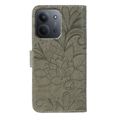 Lace Flower Embossing Flip Leather Phone Case, For Redmi 15C 5G / 4G EU 173mm, For Redmi 15 5G Global / 15 4G SEA, For Redmi 15 5G / 4G EU 171mm, For Redmi 15C 5G / 4G Global 171mm, For Redmi Turbo 4 Pro 5G / Poco F7, For Redmi A5 4G 173.3mm           ...