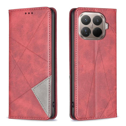Rhombus Texture Magnetic Leather Phone Case, For Xiaomi 17T Pro 5G, For Xiaomi 17T 5G, For Xiaomi Poco M7 4G 169mm, For Xiaomi 15T Pro, For Xiaomi 15T 5G, For Xiaomi Poco C71, For Xiaomi Poco F7 Pro / F7 Ultra