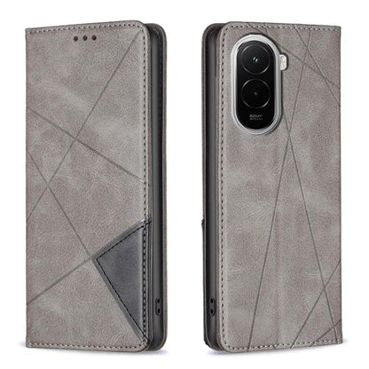 Rhombus Texture Magnetic Leather Phone Case, For Xiaomi 17T Pro 5G, For Xiaomi 17T 5G, For Xiaomi Poco M7 4G 169mm, For Xiaomi 15T Pro, For Xiaomi 15T 5G, For Xiaomi Poco C71, For Xiaomi Poco F7 Pro / F7 Ultra