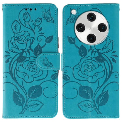Rose Butterfly Embossed Leather Phone Case, For OPPO Find X9, For OPPO A6 Pro 5G, For OPPO Find X9 Pro, For OPPO A5 Pro 5G Global, For OPPO Reno13 Pro 5G Global, For OPPO Reno13 5G Global, For OPPO Reno13 F 4G Global / 5G Global, For OPPO Find X8      ...