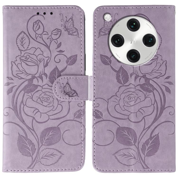 Rose Butterfly Embossed Leather Phone Case, For OPPO Find X9, For OPPO A6 Pro 5G, For OPPO Find X9 Pro, For OPPO A5 Pro 5G Global, For OPPO Reno13 Pro 5G Global, For OPPO Reno13 5G Global, For OPPO Reno13 F 4G Global / 5G Global, For OPPO Find X8      ...