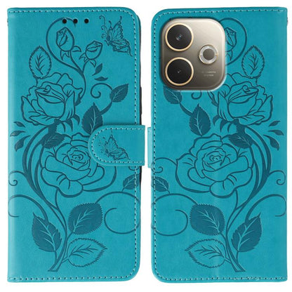 Rose Butterfly Embossed Leather Phone Case, For OPPO Find X9, For OPPO A6 Pro 5G, For OPPO Find X9 Pro, For OPPO A5 Pro 5G Global, For OPPO Reno13 Pro 5G Global, For OPPO Reno13 5G Global, For OPPO Reno13 F 4G Global / 5G Global, For OPPO Find X8      ...