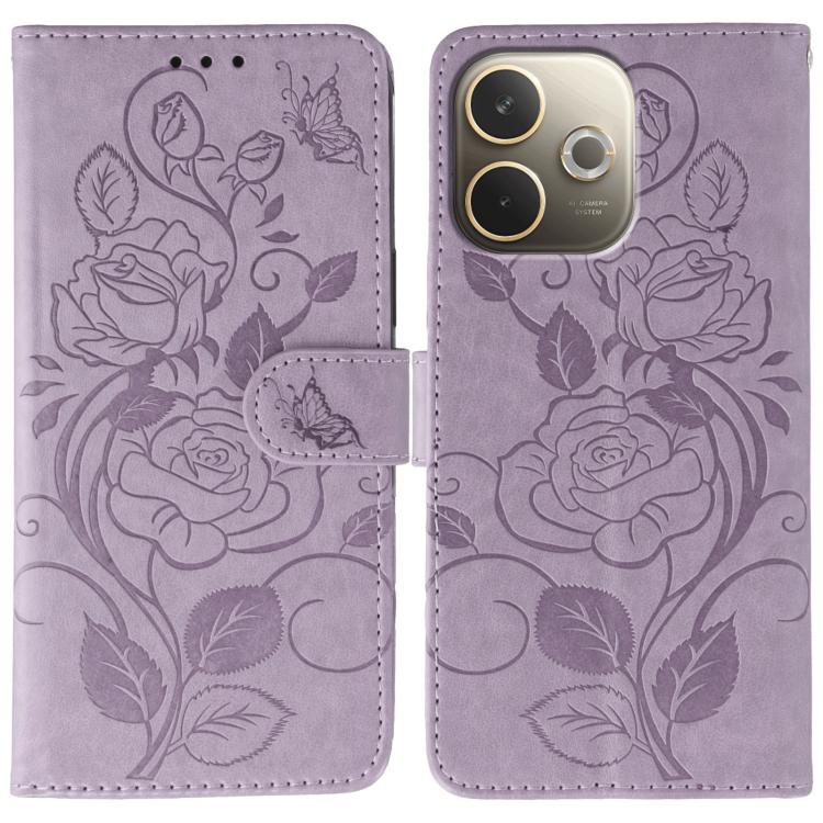 Rose Butterfly Embossed Leather Phone Case, For OPPO Find X9, For OPPO A6 Pro 5G, For OPPO Find X9 Pro, For OPPO A5 Pro 5G Global, For OPPO Reno13 Pro 5G Global, For OPPO Reno13 5G Global, For OPPO Reno13 F 4G Global / 5G Global, For OPPO Find X8      ...
