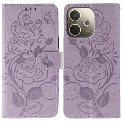 Rose Butterfly Embossed Leather Phone Case, For OPPO Find X9, For OPPO A6 Pro 5G, For OPPO Find X9 Pro, For OPPO A5 Pro 5G Global, For OPPO Reno13 Pro 5G Global, For OPPO Reno13 5G Global, For OPPO Reno13 F 4G Global / 5G Global, For OPPO Find X8      ...