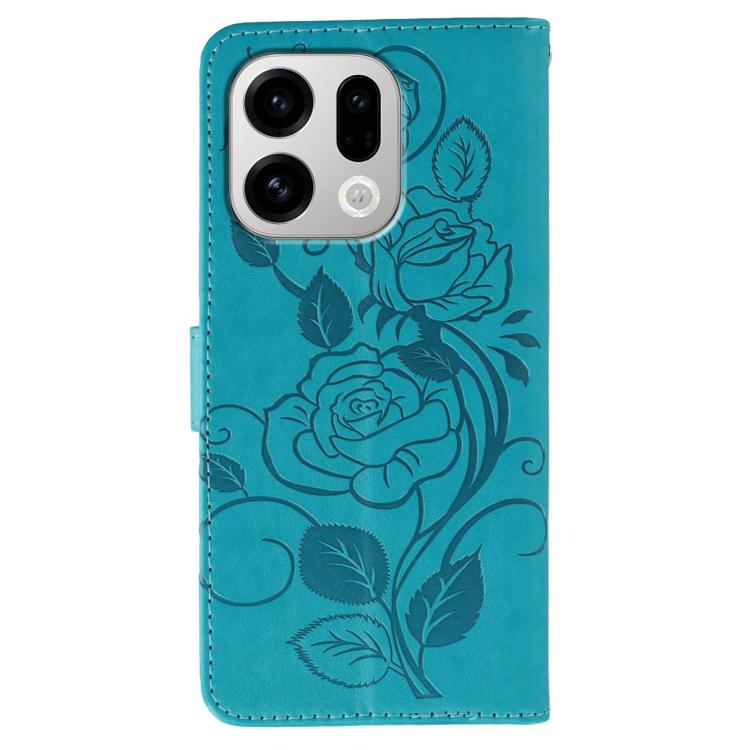 Rose Butterfly Embossed Leather Phone Case, For OPPO Find X9, For OPPO A6 Pro 5G, For OPPO Find X9 Pro, For OPPO A5 Pro 5G Global, For OPPO Reno13 Pro 5G Global, For OPPO Reno13 5G Global, For OPPO Reno13 F 4G Global / 5G Global, For OPPO Find X8      ...