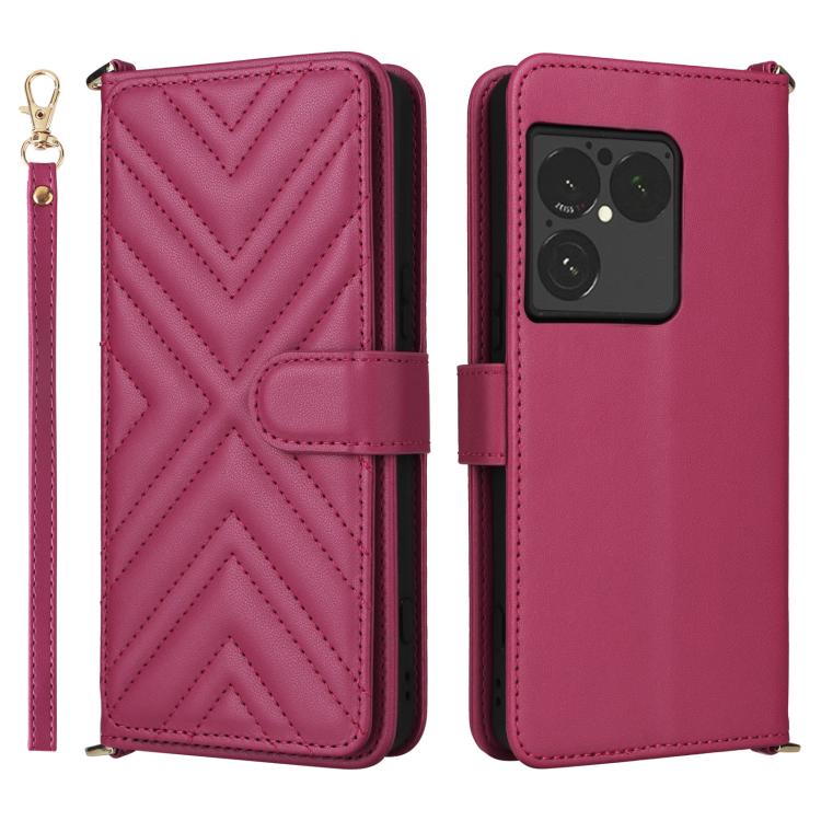 Multifunctional 6-Card Slots Leather Phone Case with Wrist Strap, For Sony Xperia 10 VIII, For Sony Xperia 1 VIII, For Sony Xperia 1 VII