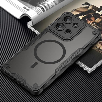Armor Glaze MagSafe Magnetic Phone Case, For Motorola Moto G75 5G, For Motorola Moto G35 5G, For Motorola Moto G55 5G