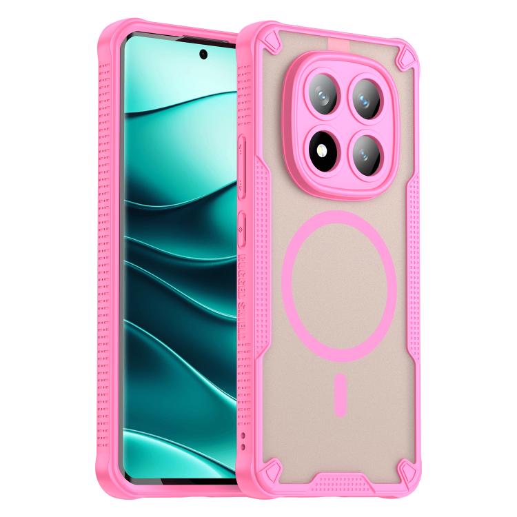 Armor Glaze MagSafe Magnetic Phone Case, For Redmi Note 17 4G Global 169.7mm, For Redmi Note 17 Pro Max 5G Global 163.4mm, For Redmi Note 17 Pro 5G Global 163.5mm, For Redmi Note 15 Pro+ 5G 163.3mm / Poco M8 Pro, For Redmi Note 15 4G / 5G Global 164mm ...