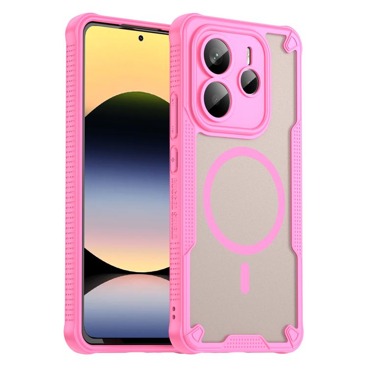 Armor Glaze MagSafe Magnetic Phone Case, For Redmi Note 17 4G Global 169.7mm, For Redmi Note 17 Pro Max 5G Global 163.4mm, For Redmi Note 17 Pro 5G Global 163.5mm, For Redmi Note 15 Pro+ 5G 163.3mm / Poco M8 Pro, For Redmi Note 15 4G / 5G Global 164mm ...