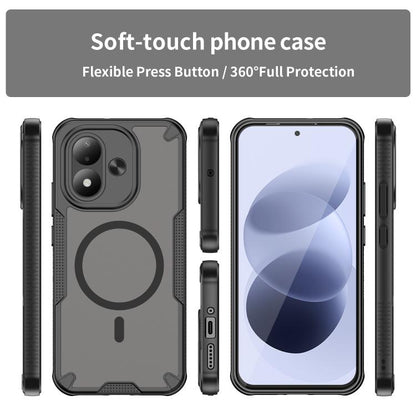 Armor Glaze MagSafe Magnetic Phone Case, For Redmi Note 17 4G Global 169.7mm, For Redmi Note 17 Pro Max 5G Global 163.4mm, For Redmi Note 17 Pro 5G Global 163.5mm, For Redmi Note 15 Pro+ 5G 163.3mm / Poco M8 Pro, For Redmi Note 15 4G / 5G Global 164mm ...