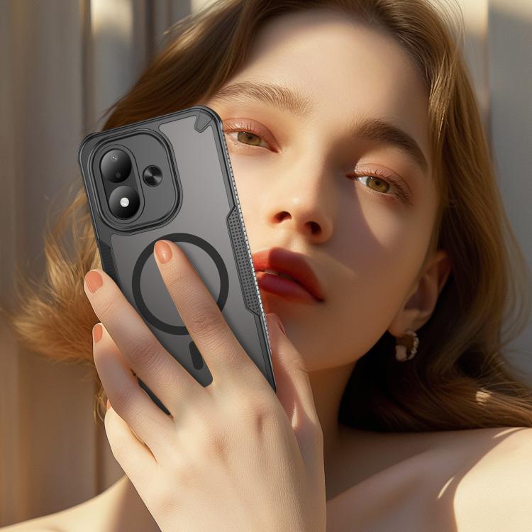 Armor Glaze MagSafe Magnetic Phone Case, For Redmi Note 17 4G Global 169.7mm, For Redmi Note 17 Pro Max 5G Global 163.4mm, For Redmi Note 17 Pro 5G Global 163.5mm, For Redmi Note 15 Pro+ 5G 163.3mm / Poco M8 Pro, For Redmi Note 15 4G / 5G Global 164mm ...