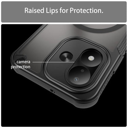 Armor Glaze MagSafe Magnetic Phone Case, For Redmi Note 17 4G Global 169.7mm, For Redmi Note 17 Pro Max 5G Global 163.4mm, For Redmi Note 17 Pro 5G Global 163.5mm, For Redmi Note 15 Pro+ 5G 163.3mm / Poco M8 Pro, For Redmi Note 15 4G / 5G Global 164mm ...