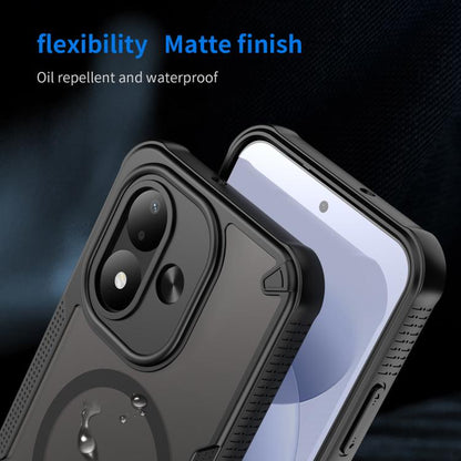 Armor Glaze MagSafe Magnetic Phone Case, For Redmi Note 17 4G Global 169.7mm, For Redmi Note 17 Pro Max 5G Global 163.4mm, For Redmi Note 17 Pro 5G Global 163.5mm, For Redmi Note 15 Pro+ 5G 163.3mm / Poco M8 Pro, For Redmi Note 15 4G / 5G Global 164mm ...