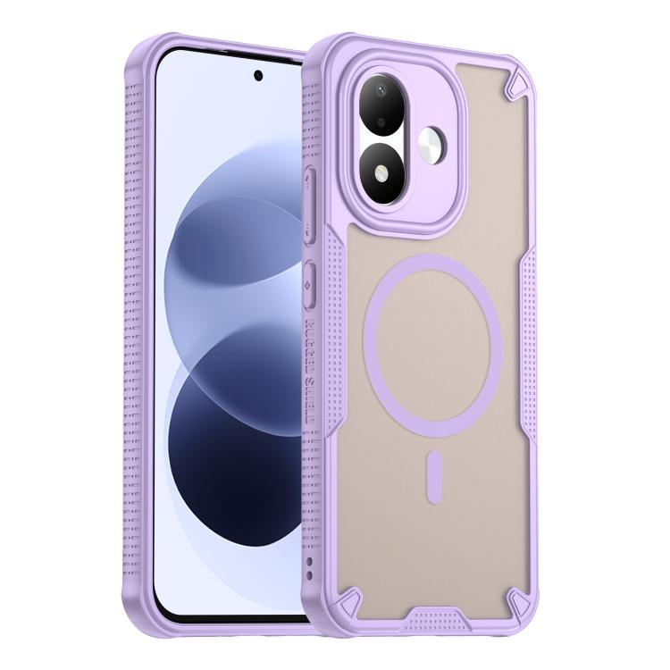 Armor Glaze MagSafe Magnetic Phone Case, For Redmi Note 17 4G Global 169.7mm, For Redmi Note 17 Pro Max 5G Global 163.4mm, For Redmi Note 17 Pro 5G Global 163.5mm, For Redmi Note 15 Pro+ 5G 163.3mm / Poco M8 Pro, For Redmi Note 15 4G / 5G Global 164mm ...
