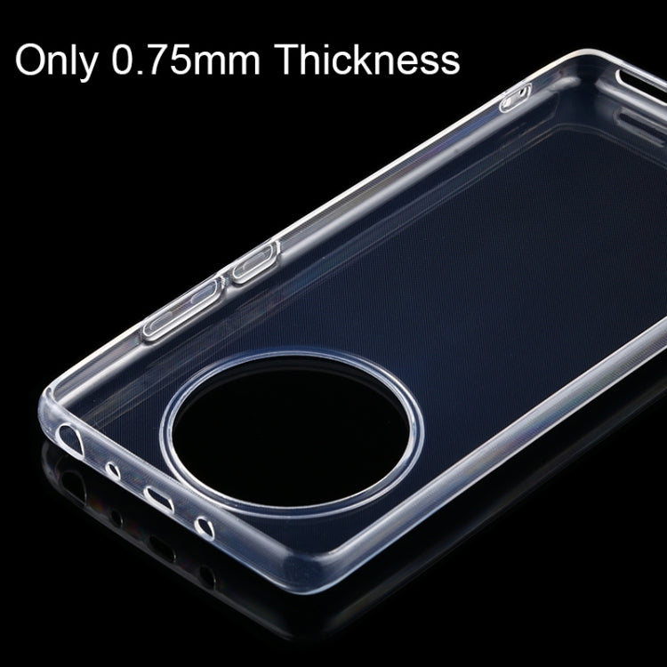 Ultra-thin transparent TPU case with precise port cutouts and lens opening