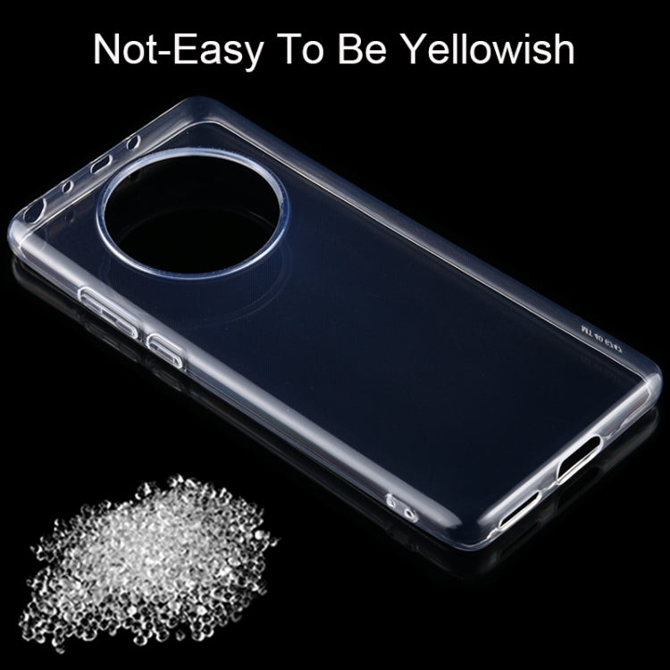 Clear TPU case with camera cutout and smooth transparent finish