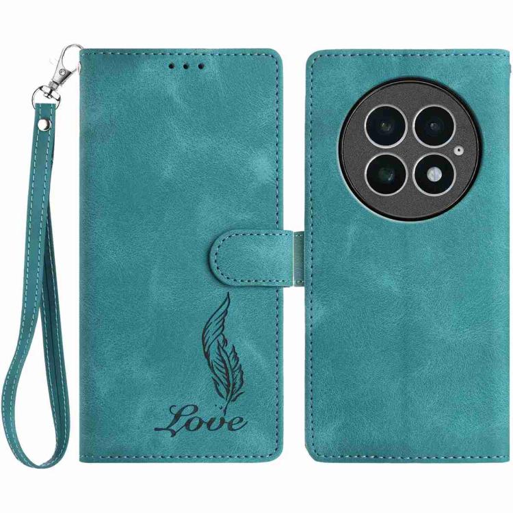 Skin Feel Embossed Feather Leather Phone Case, For OnePlus Ace 6, For OnePlus 15, For OnePlus Nord 5, For OnePlus Nord CE5, For OnePlus 13