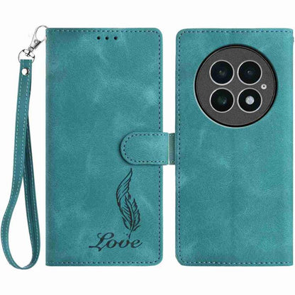 Skin Feel Embossed Feather Leather Phone Case, For OnePlus Ace 6, For OnePlus 15, For OnePlus Nord 5, For OnePlus Nord CE5, For OnePlus 13